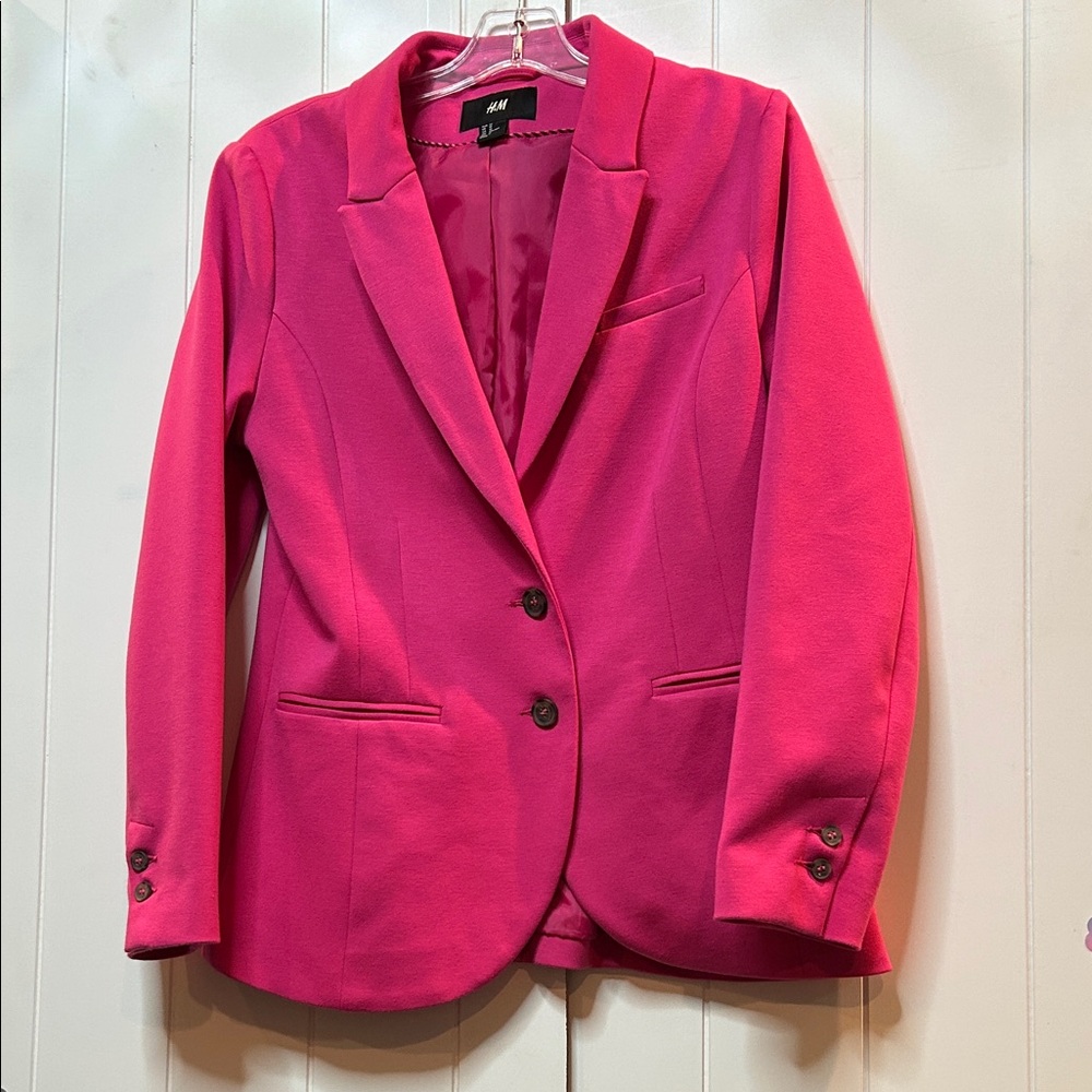 H&M Bold Pink Women's Blazer